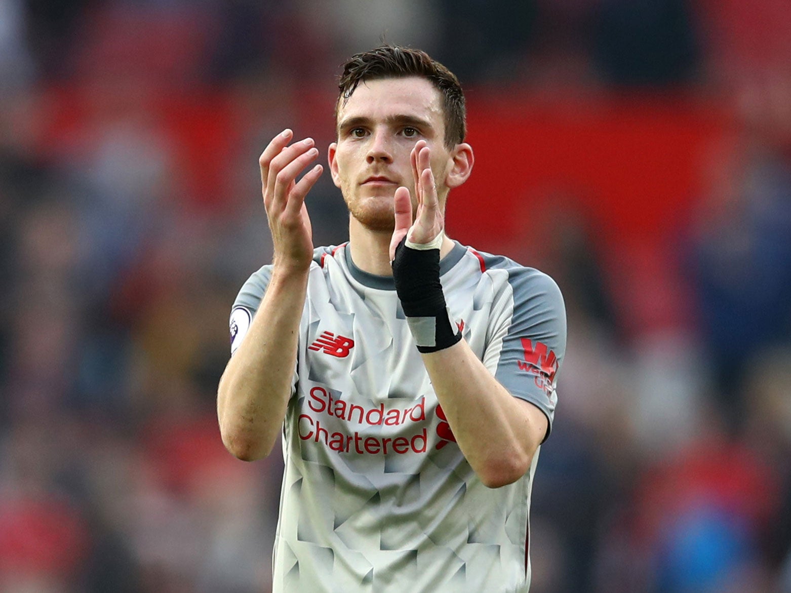 Andy Robertson has praised his former manager