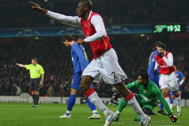 Diaby spent almost a decade in north London