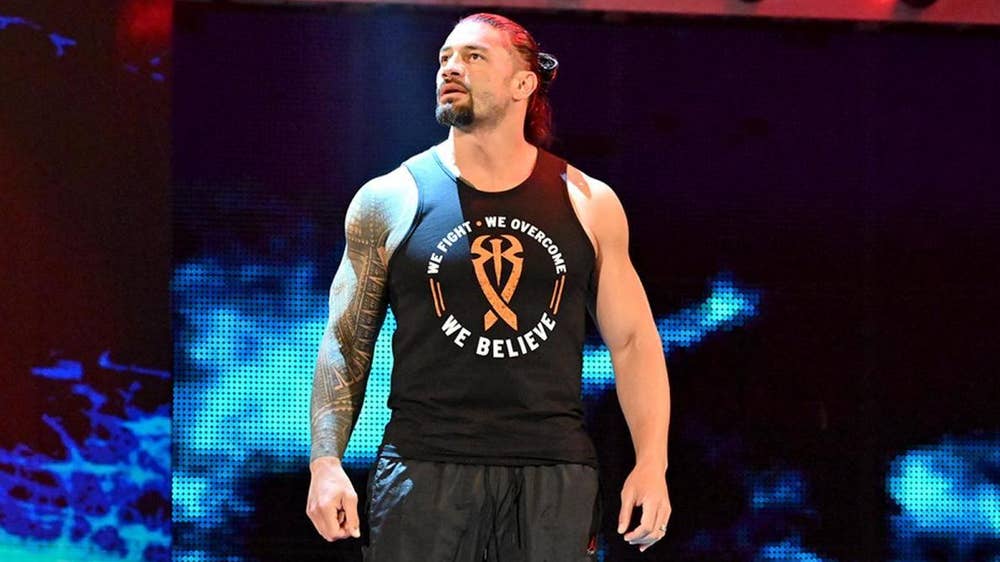 Roman Reigns Returns To Wwe Raw To Announce His Leukaemia Is In