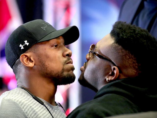 Miller was set to face Joshua before failing a test last year