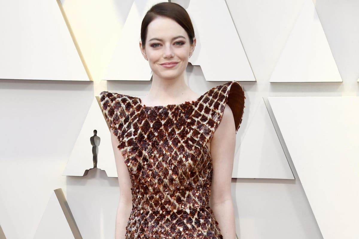 Emma Stone's Oscars dress took Louis Vuitton 712 hours to make