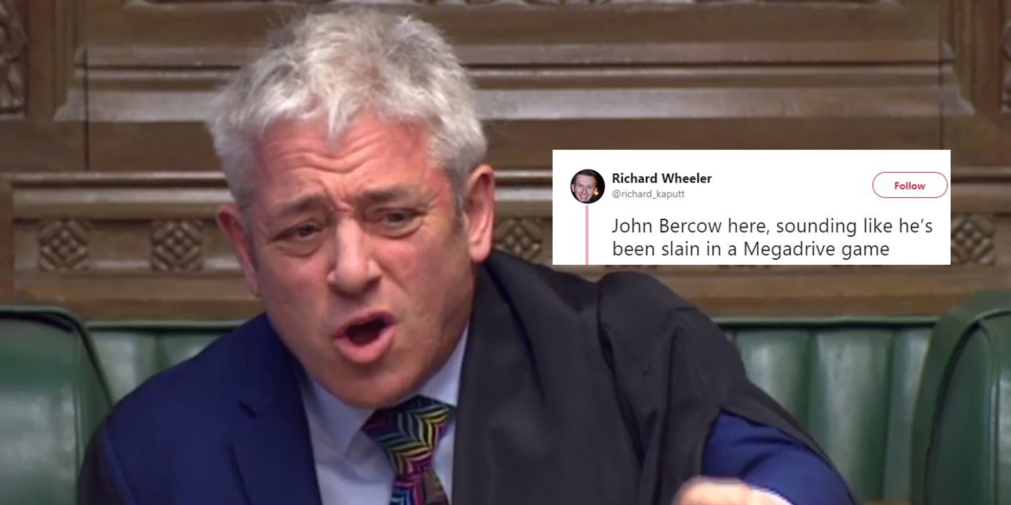 This Clip Of John Bercow Telling Mps To Hush Has Gone Viral And It S Hilarious Indy100 Indy100