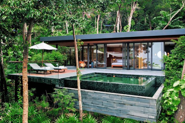 The Ocean Pool Villa Suite at Six Senses Krabey Island in Cambodia
