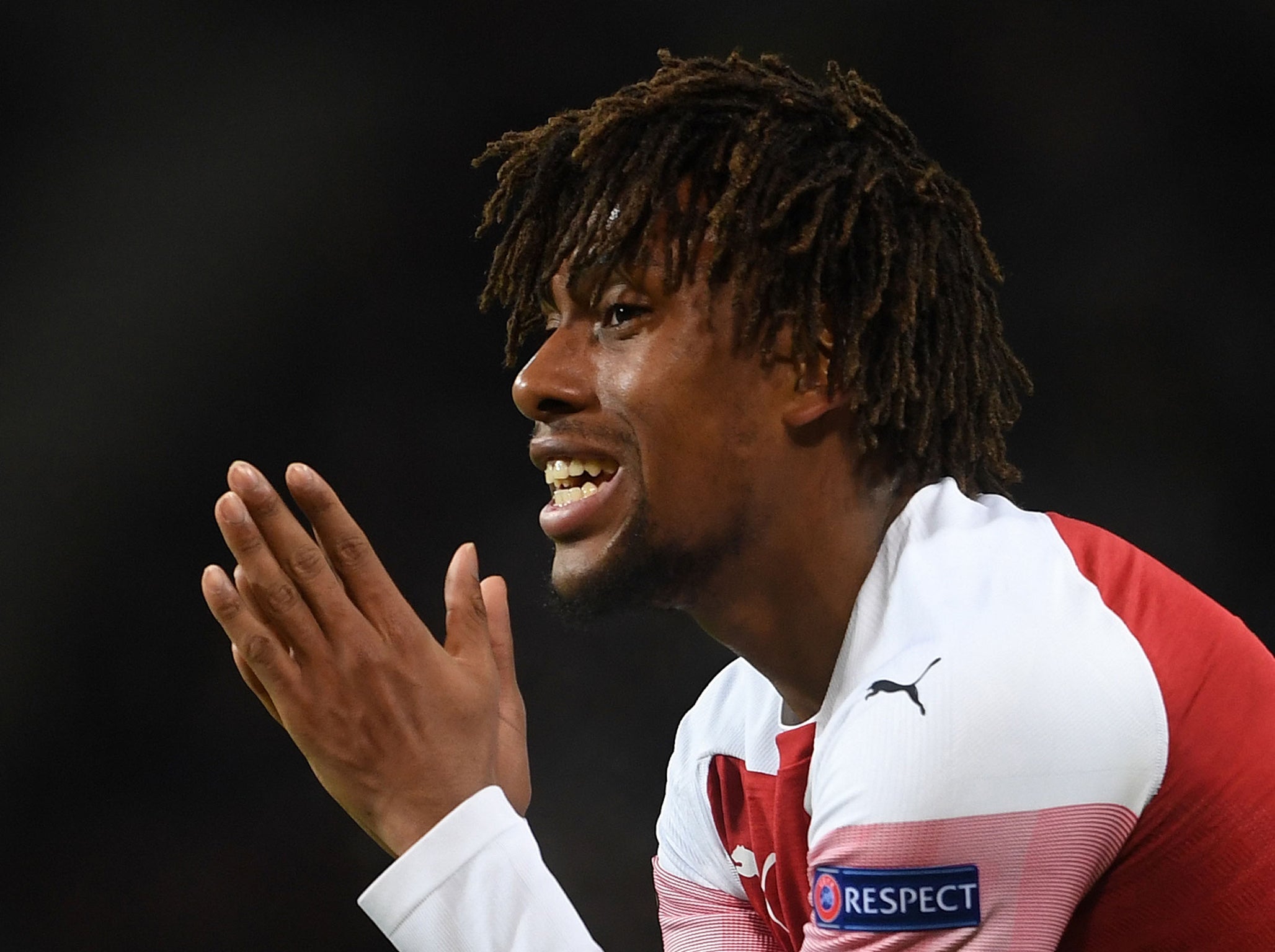 Alex Iwobi is often a target for criticism (Arsenal FC via Getty)