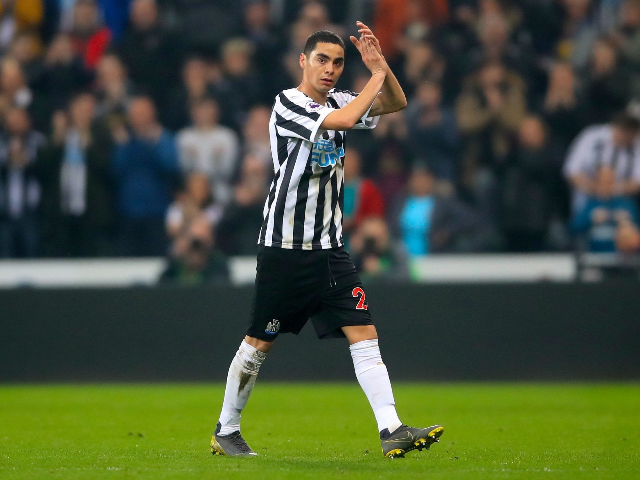 Miguel Almiron impressed for Newcastle once again