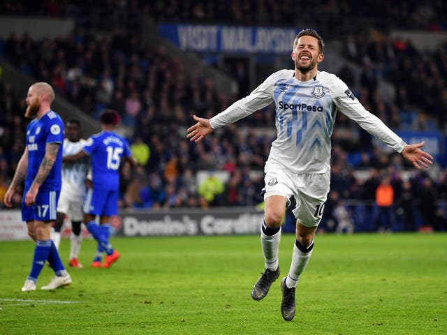 Gylfi Sigurdsson's brace helped guide Everton to victory