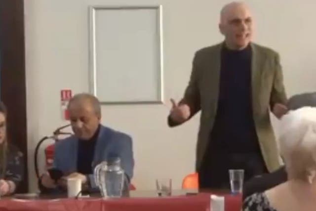 Chris Williamson told the Momentum meeting Labour had given too much ground to its critics over antisemitism
