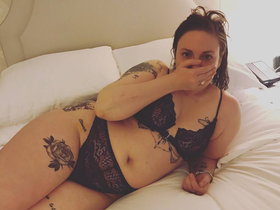 Lena Dunham shares Instagram post about weighing the most I ever have and feeling the happiest Ive ever been The Independent The Independent