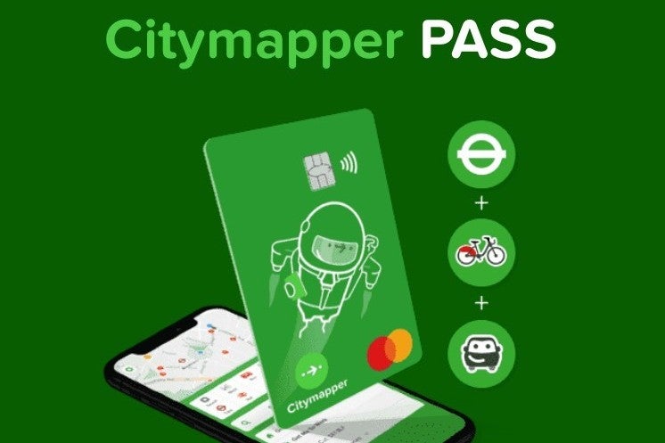 citymapper travel card