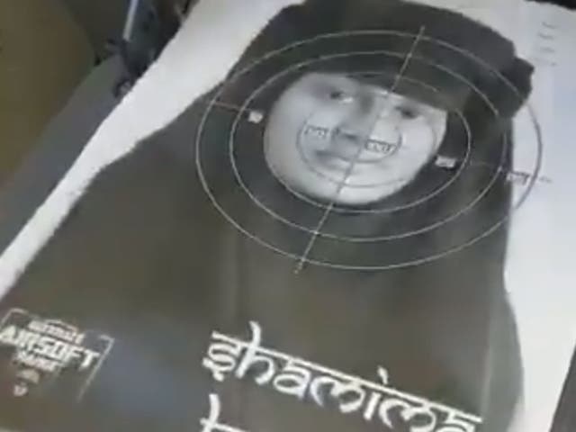 The Ultimate Airsoft Range in Wallasey posted footage of the targets being printed on Twitter