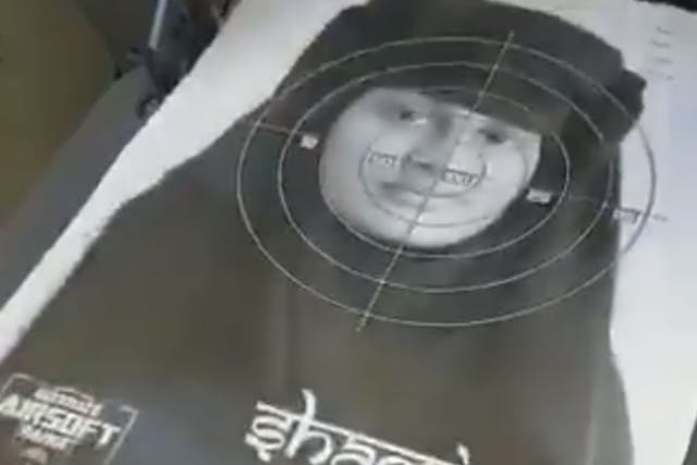 The Ultimate Airsoft Range in Wallasey posted footage of the targets being printed on Twitter