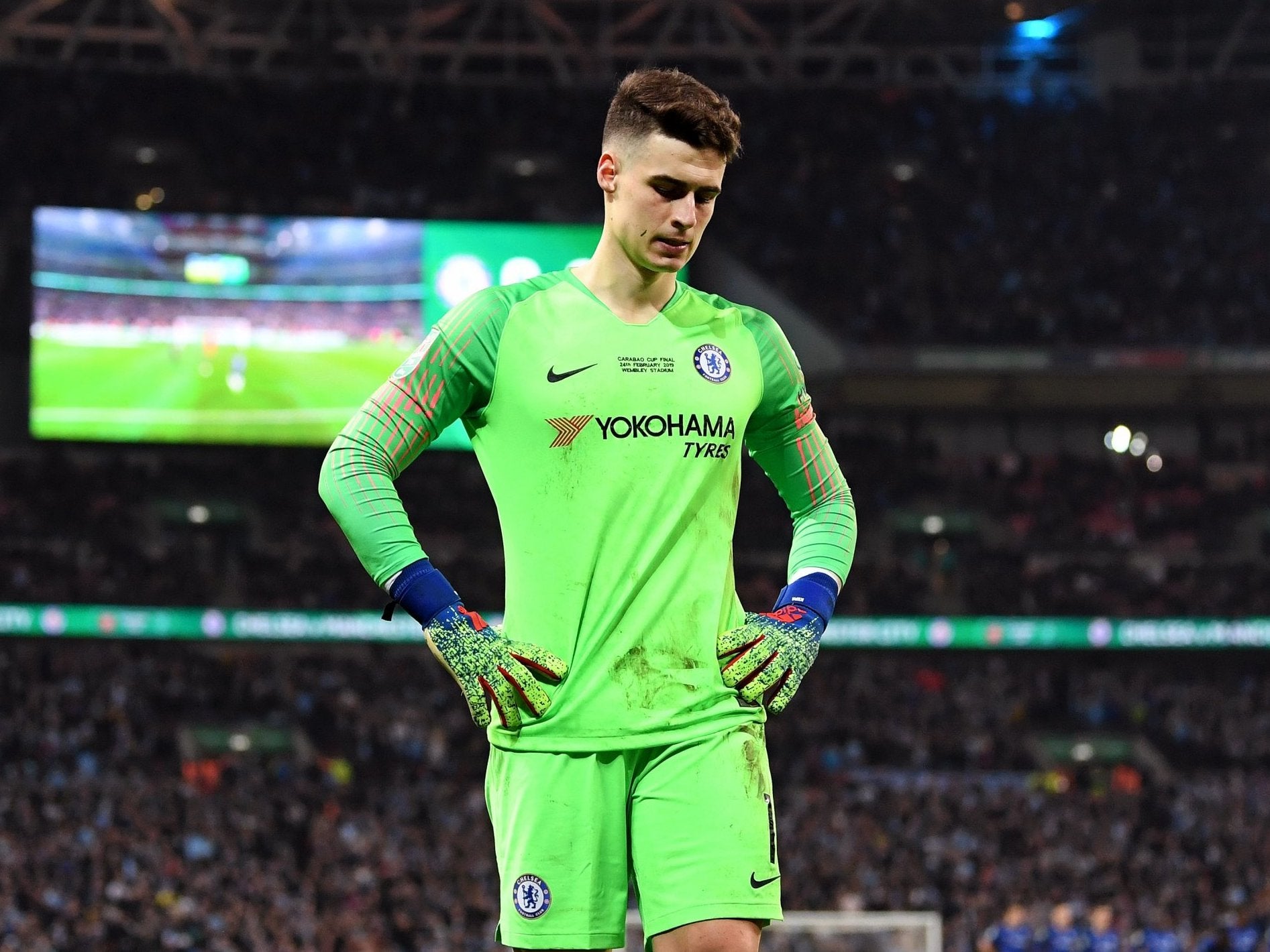 Sarri dropped the goalkeeper after the Carabao Cup incident (Getty)