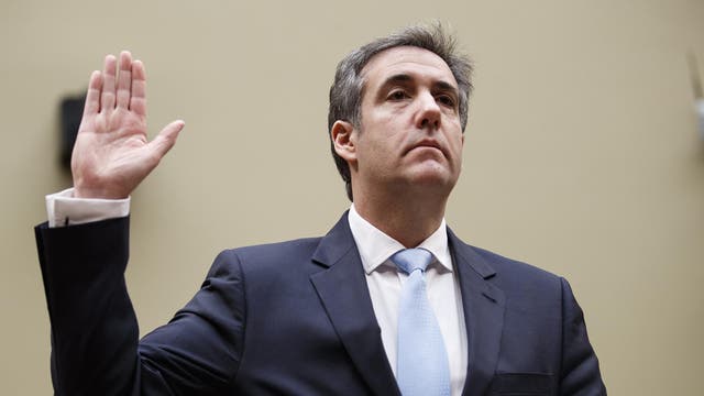 Cohen disclosed letters that Trump directed him to send to the President's former schools, threatening them never to release his grades and SAT scores