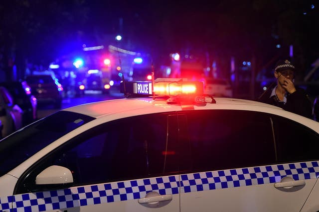 Officers in Adelaide were called just before 3am following reports of someone smashing windows