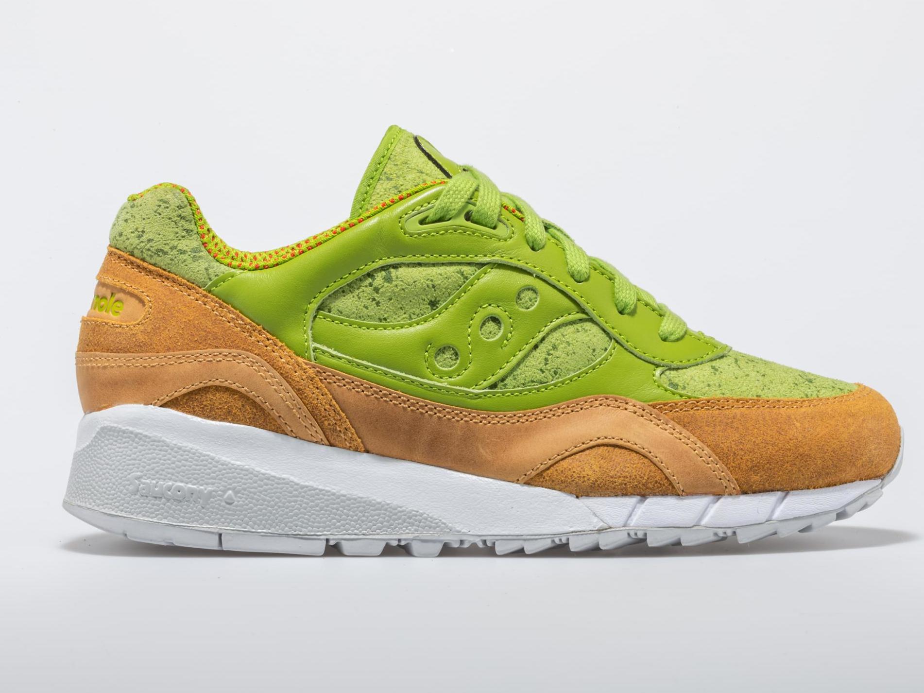 The 'Avocado Toast' trainers retail at $130 at Saucony
