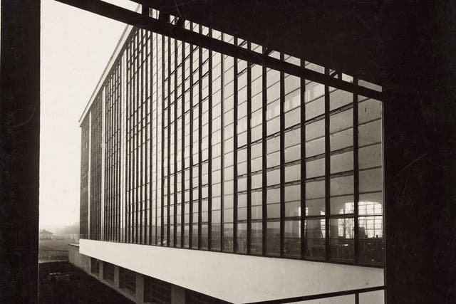 Bauhaus Building, Dessau,1926, by architect Walter Gropius