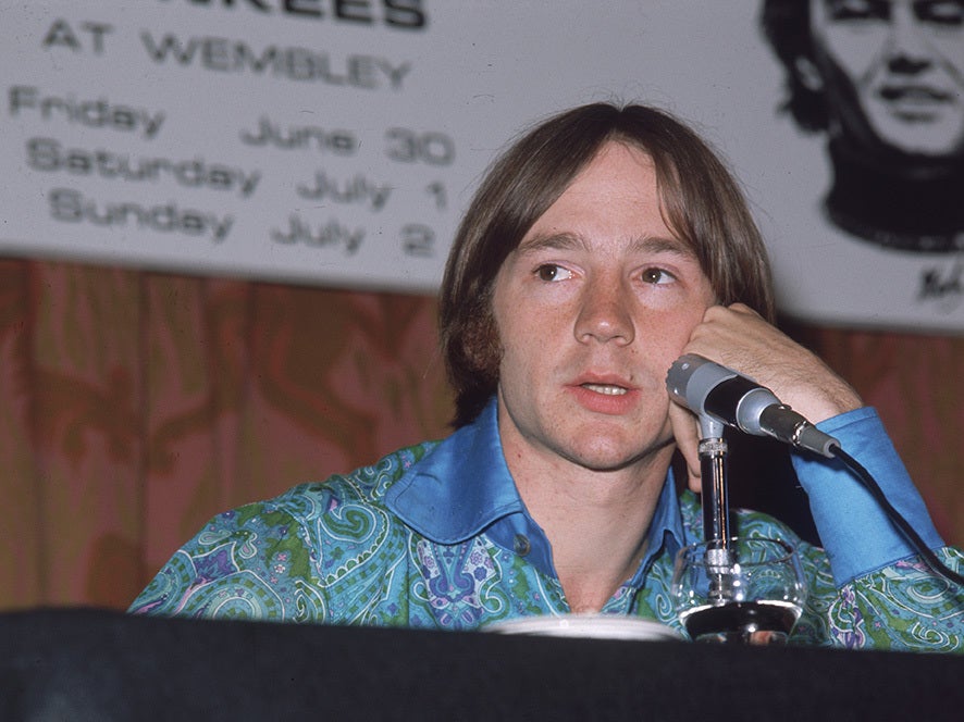 Artistically frustrated: Tork, here in 1967, was the first to quit the band