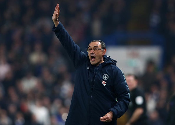 Maurizio Sarri believes Tottenham have been dragged into a top four battle