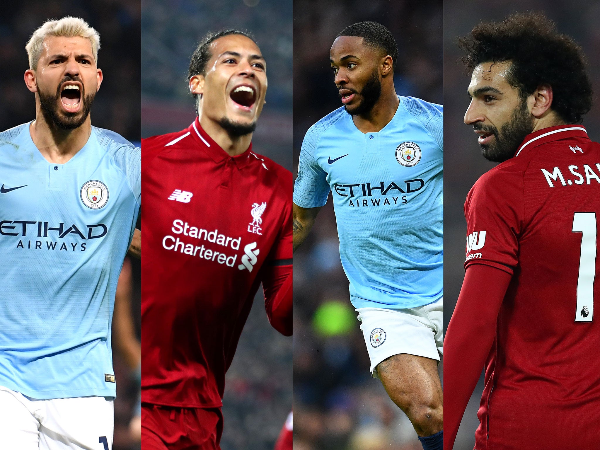 Manchester City and Liverpool look set to do battle for the Premier League title