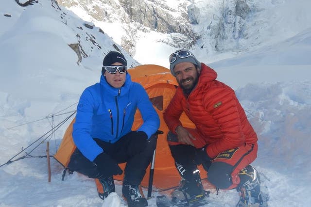 British climber Tom Ballard (left) and Italian Daniele Nardi have been missing on Pakistan's notoriously dangerous mountain Nanga Parbat, nicknamed Killer Mountain, since 24 February 2019.