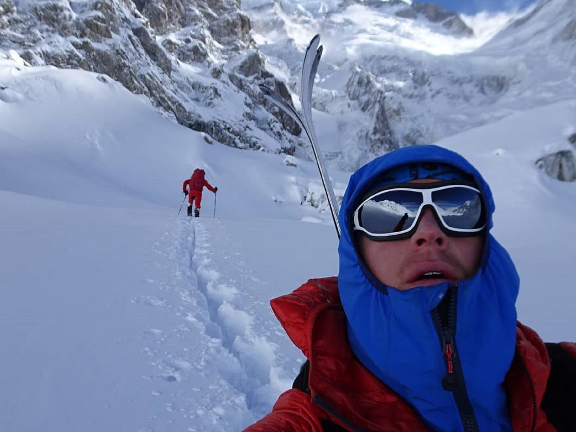 British climber Tom Ballard (pictured) and Italian Daniele Nardi have been missing on a notoriously dangerous mountain for a week