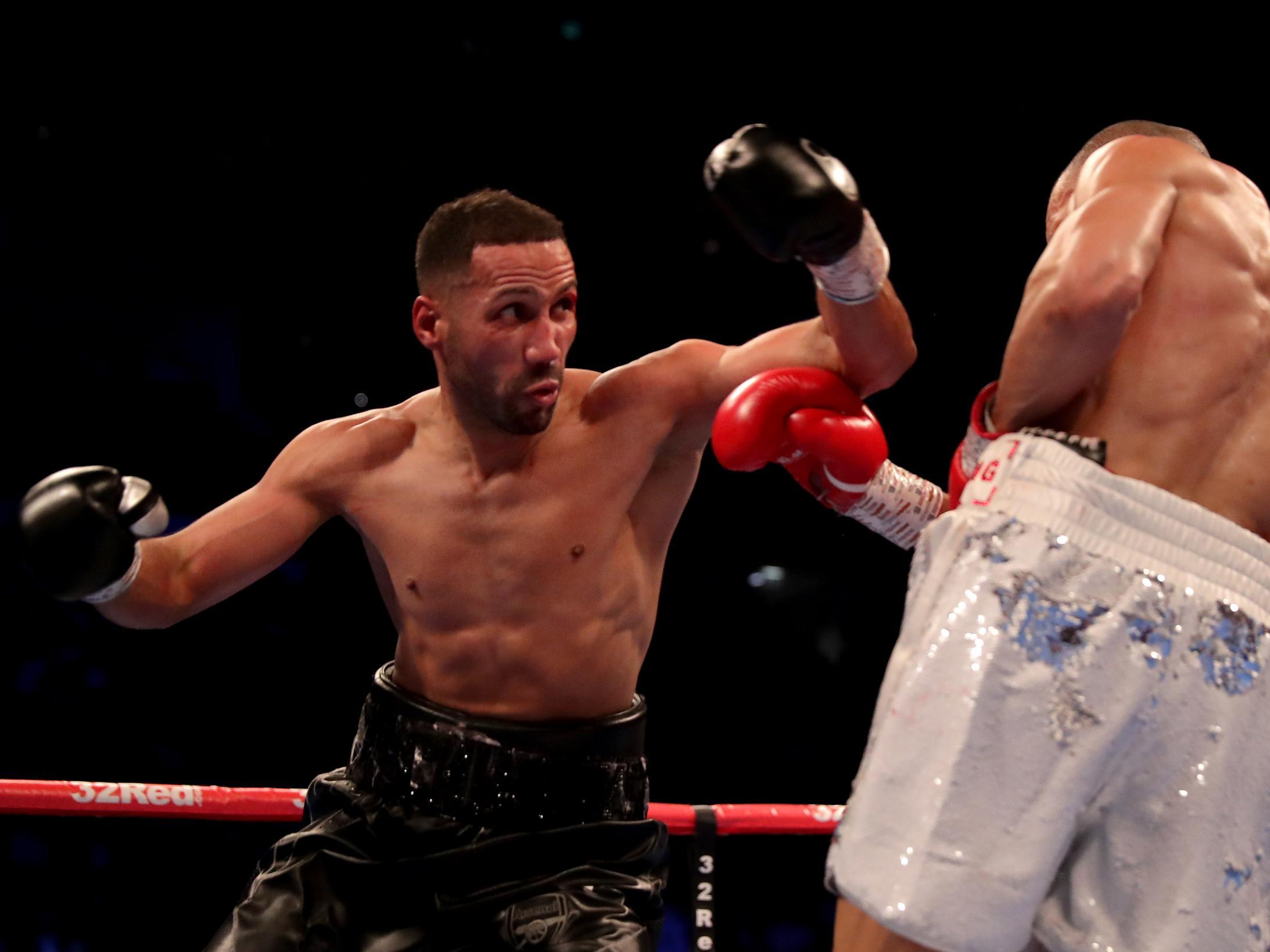 James DeGale in his final fight vs Chris Eubank Jr