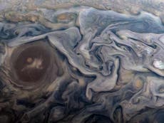 NASA images of Jupiter turned into beautiful abstract artworks