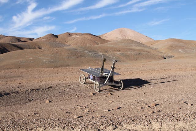 A trial NASA rover mission in the Mars-like Atacama desert