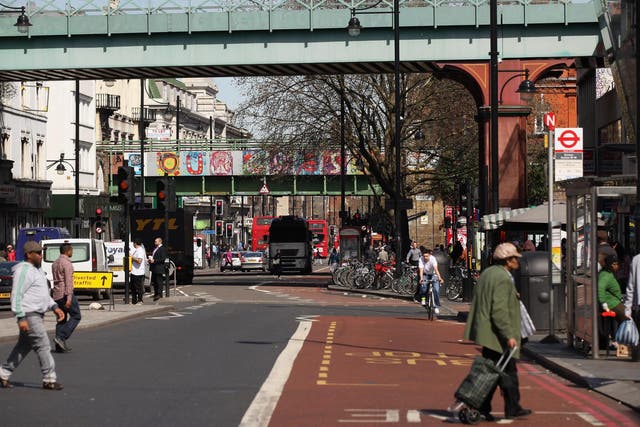 Brixton Road has repeatedly exceeded annual legal air pollution levels in a matter of days