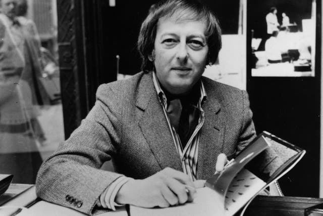 Andre Previn in London signing copies of his book ‘Orchestra’ and his record ‘The Sound of the Orchestra’ at Liberty’s in October 1979