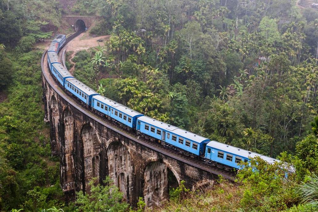 The Nine Arches Bridge in Sri Lanka