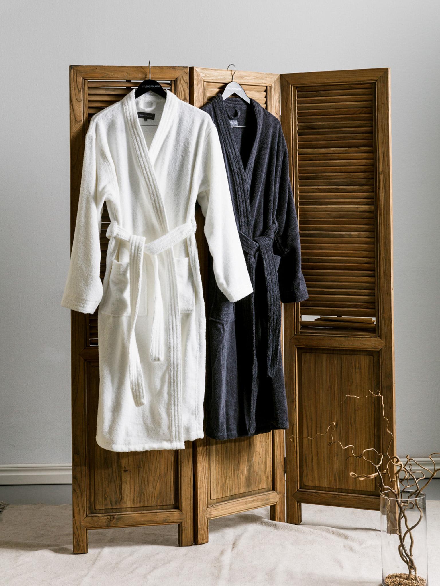 Recreate an environment: Urban Collective’s range of dressing gowns are soft and organic