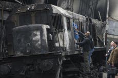 Egypt arrests dozens for protests over deadly train crash