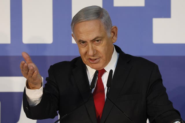 Israeli Prime Minister Benjamin Netanyahu says he is the victim of a political 'witch hunt'