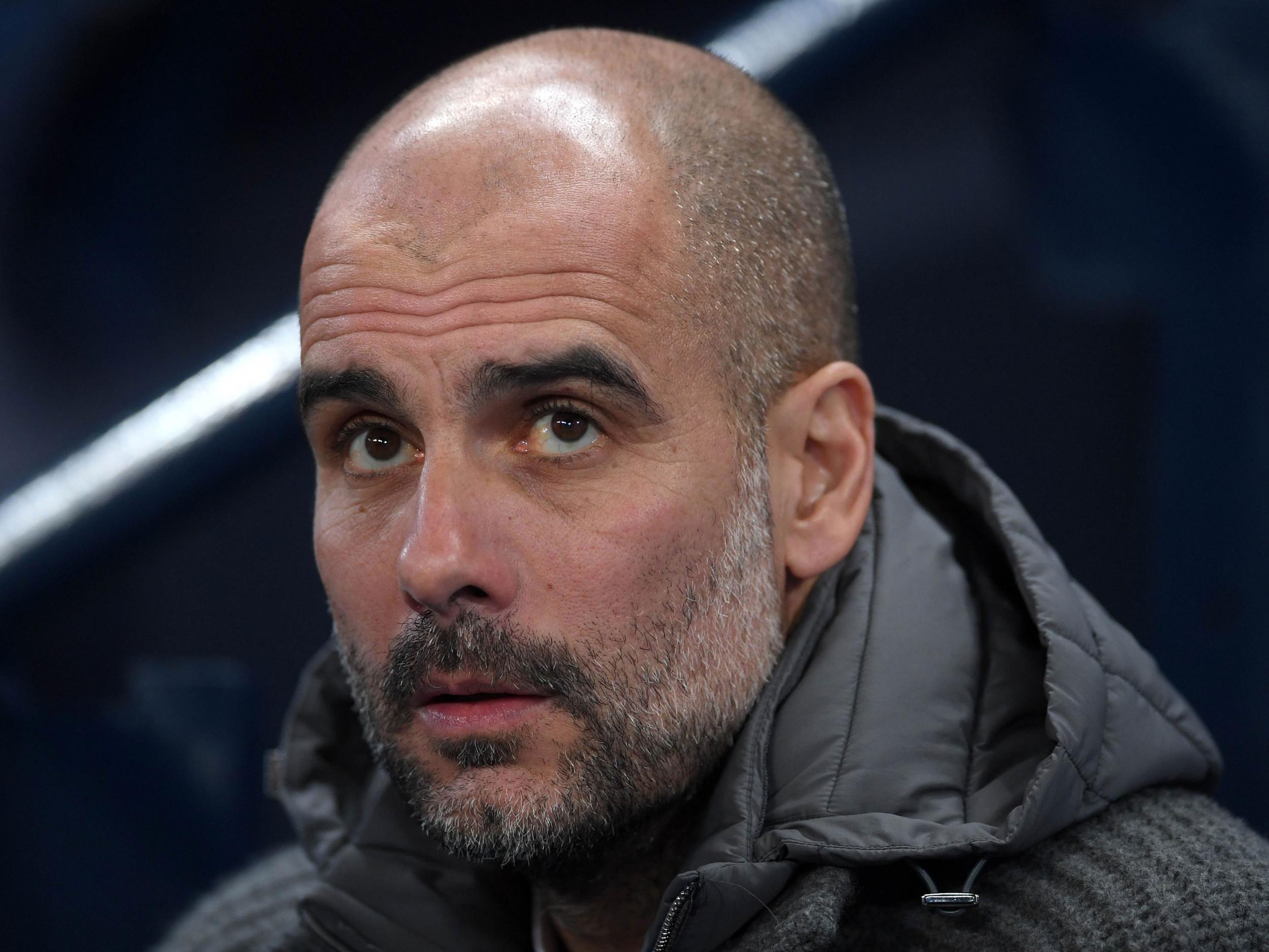 Pep Guardiola could be hampered by a two-window transfer embargo