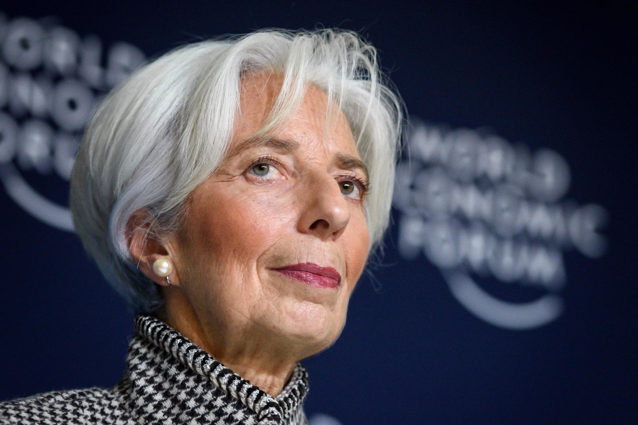 Ms Lagarde has spoken about gender equality between staff