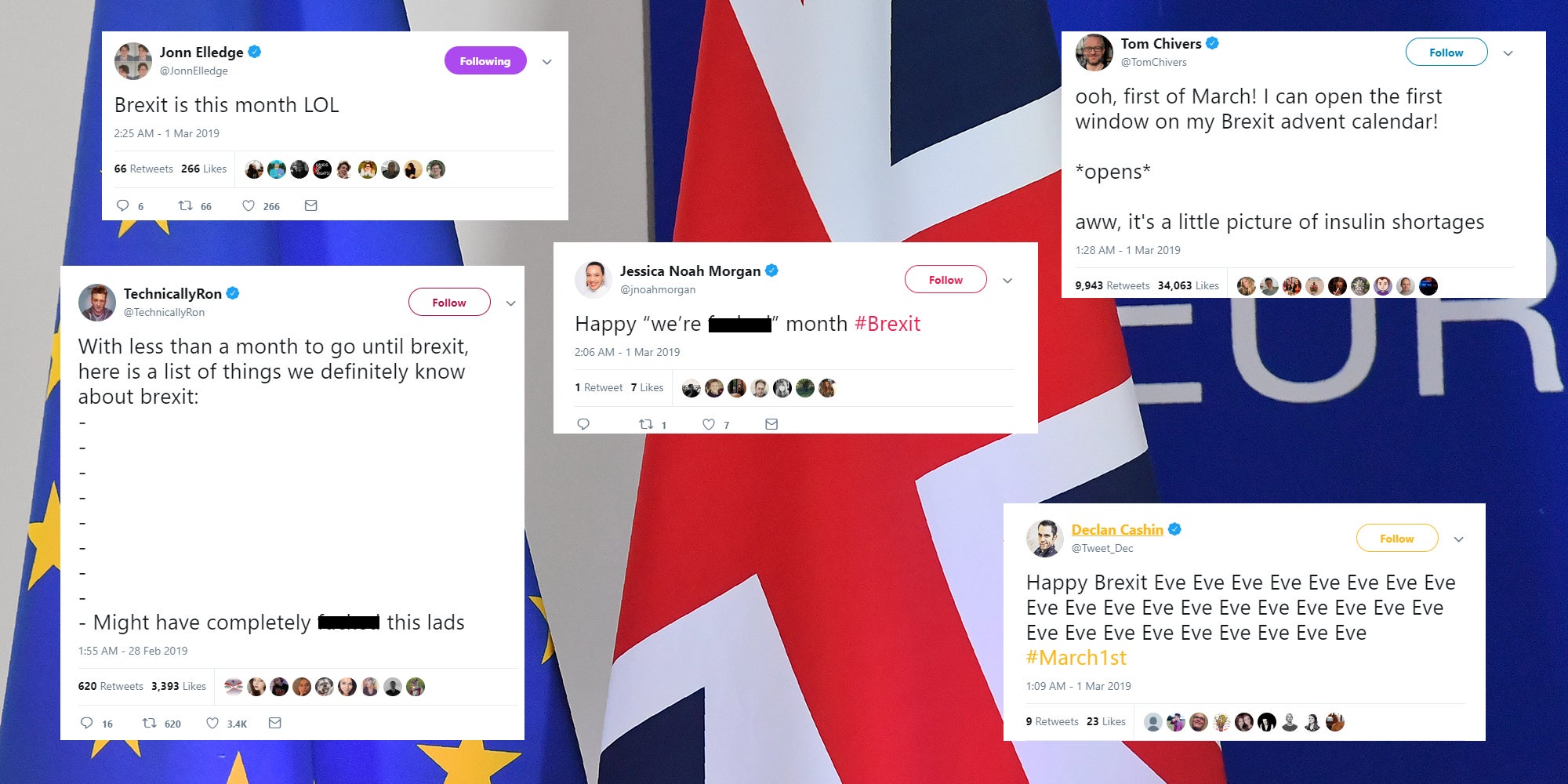 Brexit is meant to be happening this month and the internet has a lot ...