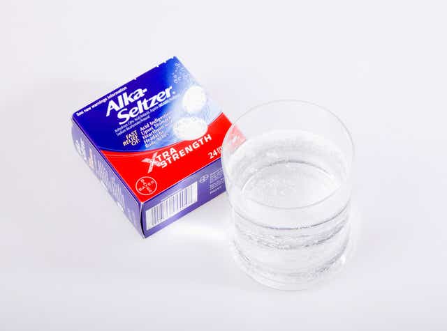 Indigestion remedy Alka-Seltzer found to contain as much salt as 20.9 packs of Walkers ready salted crisps
