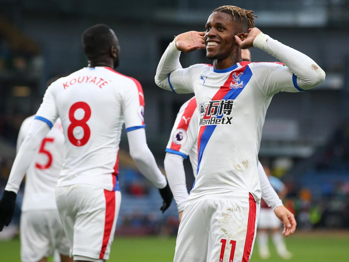 Burnley vs Crystal Palace: Wilfried Zaha and Michy Batshuayi fire ...