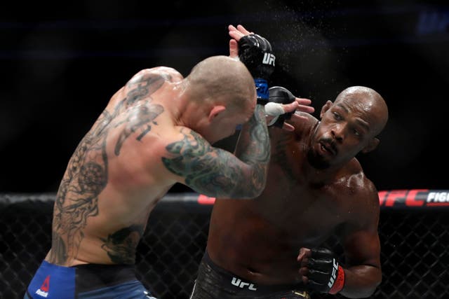 Jon Jones and Anthony Smith trade punches