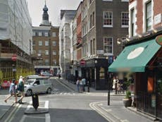 Man seriously injured after stabbing in central London