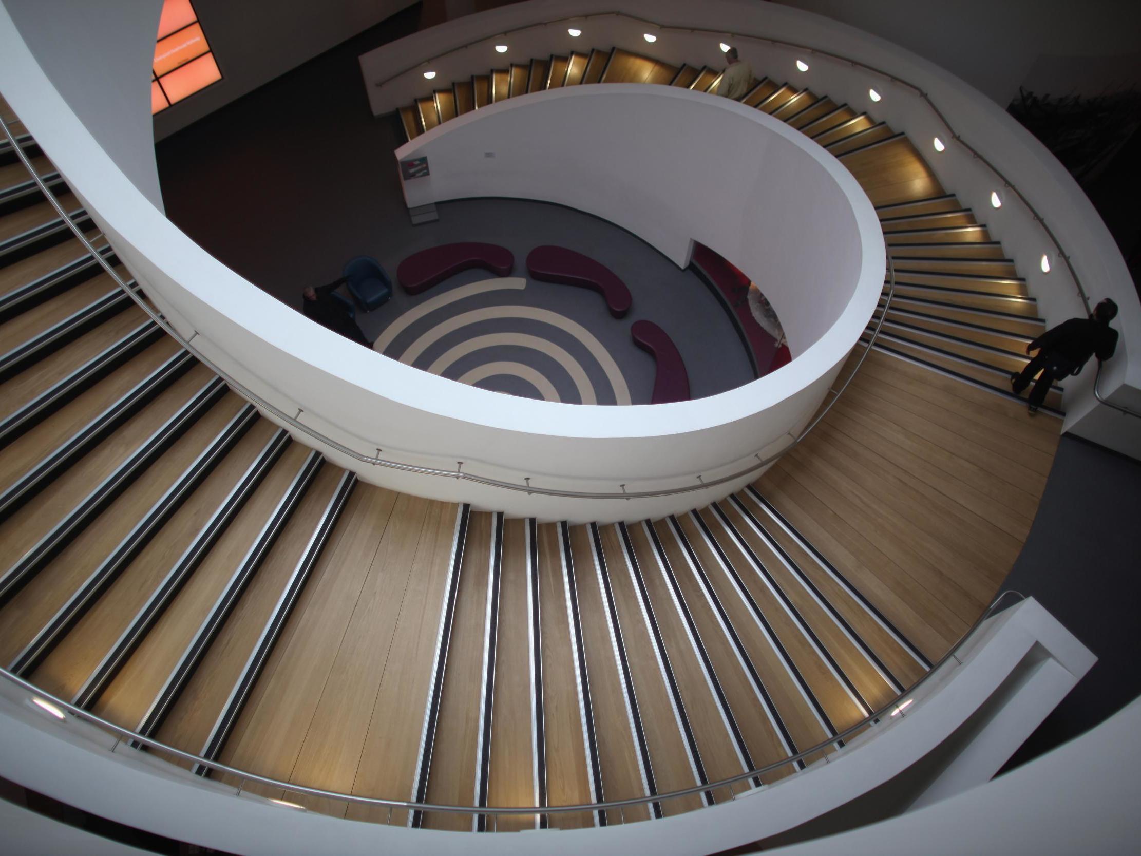 A general view of the atrium at the Museum of Liverpool
