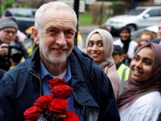 Man arrested after egg thrown at Jeremy Corbyn