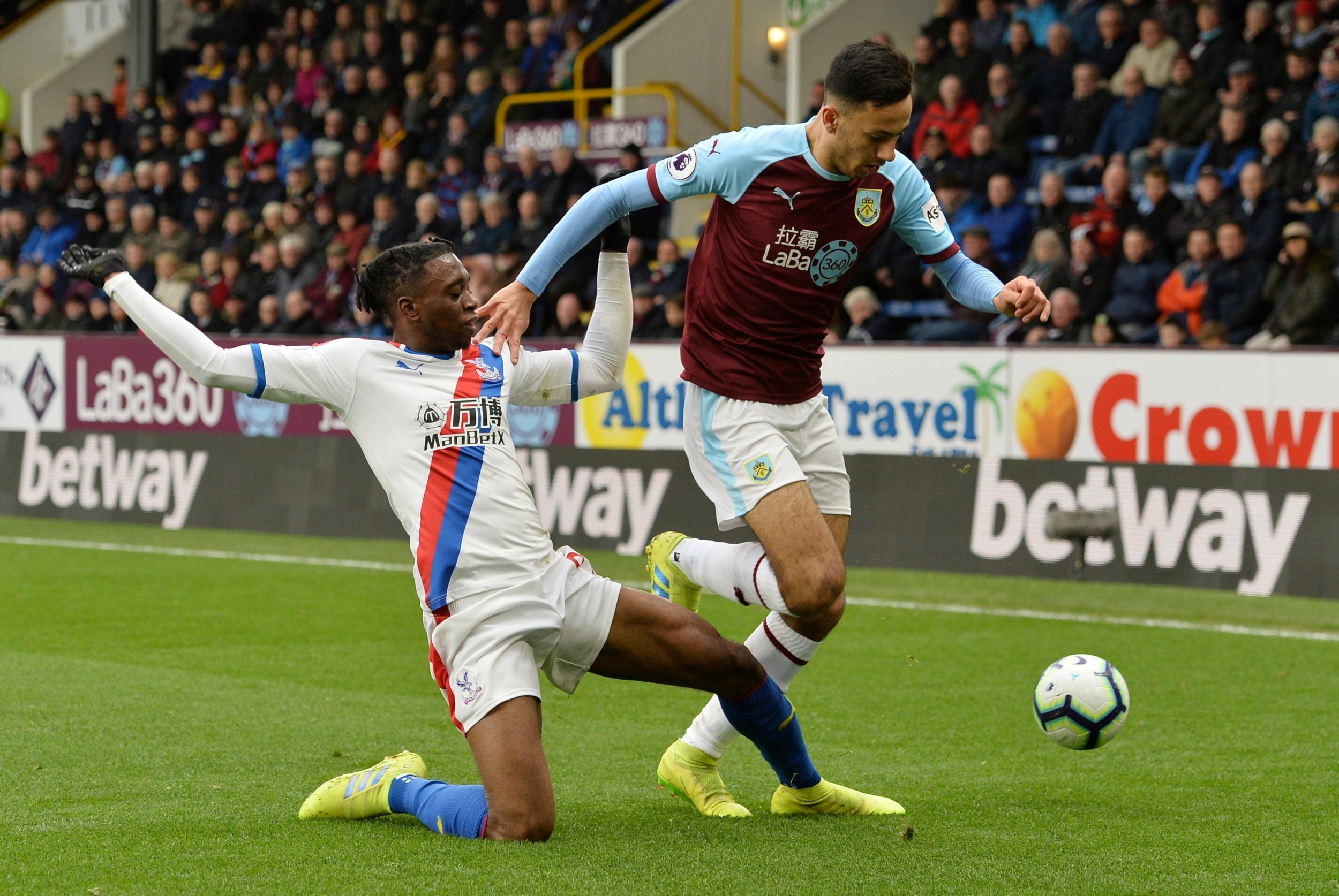 Aaron Wan-Bissaka has made more tackles than any player in Europe (Reuters)