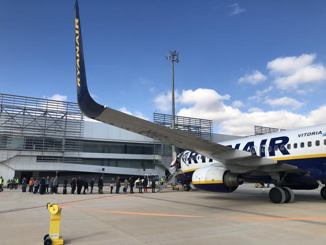 Pain to Spain? Ryanair is expanding more slowly from the UK than from other EU countries, and blaming Brexit
