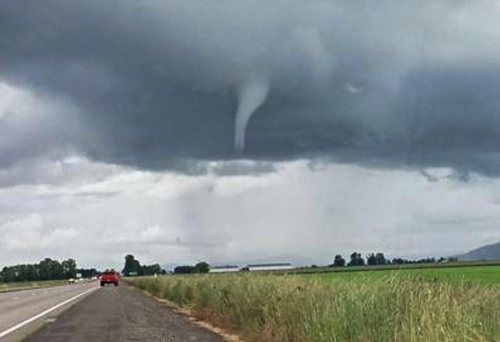 In 1950, a tornado swept across southern England, killing two people