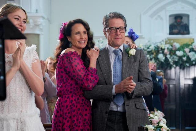 Hugh Grant and Andie MacDowell reprise their Four Weddings roles for Comic Relief