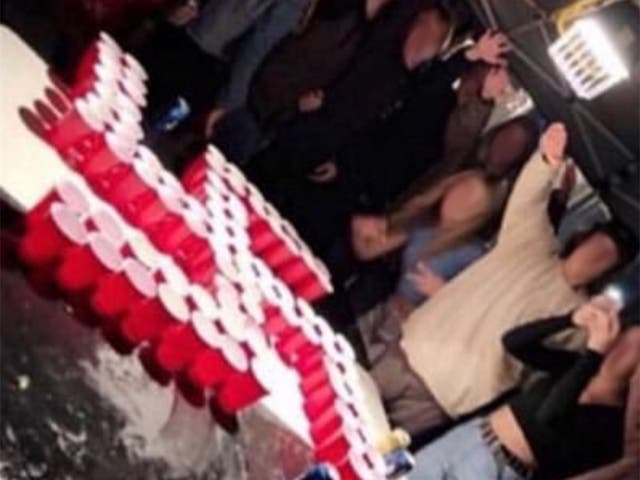 Images of the game circulated on social media have sparked widespread condemnation from school officials over antisemitic symbolism