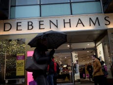 Debenhams shares plunge as retailer issues another profit warning