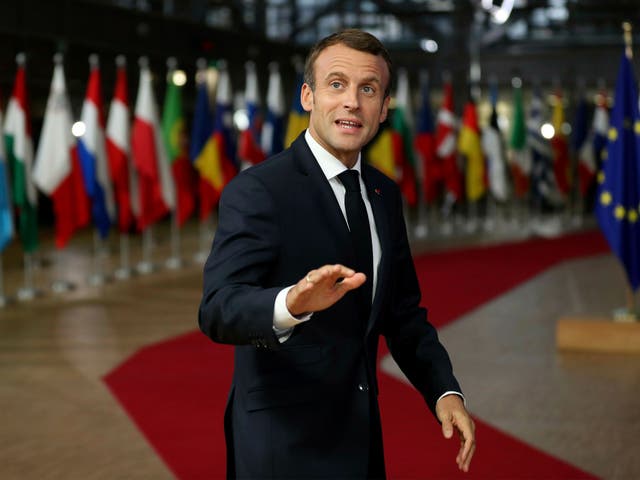 The French president has called attention to the sorry picture of Brexit Britain to highlight the need to bring new populist nationalism under control